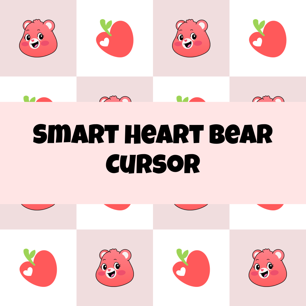 Smart Heart Bear Cursor
